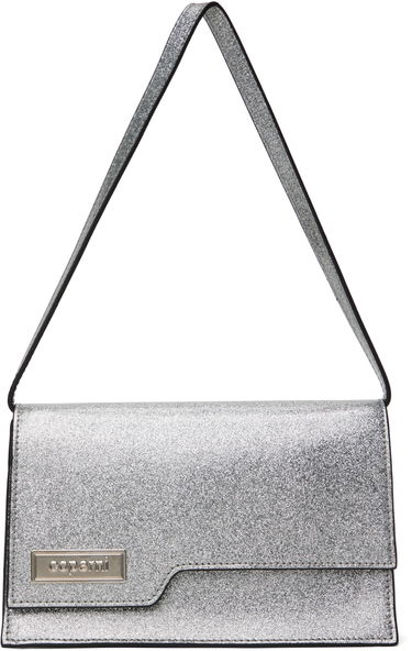 Чанта през рамо Coperni Mini Glitter Shoulder Bag Металик | COPBA66F6008, 0