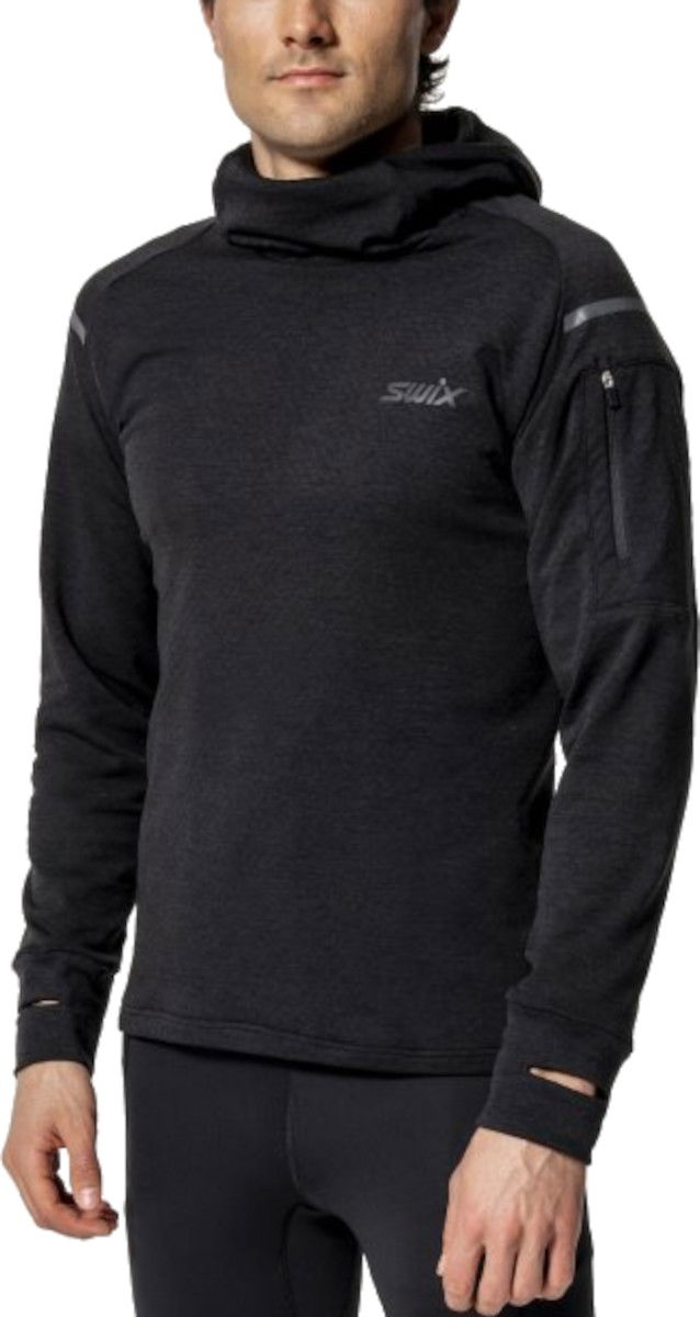 Суитчър SWIX Swix Pace Hooded Sweatshirt Черно | 10058-23-10000, 0