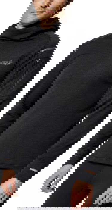 Суитчър SWIX Swix Pace Hooded Sweatshirt Черно | 10058-23-10000, 0