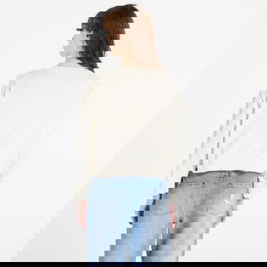 Пуловер CALVIN KLEIN Sweater Calvin Klein Jeans Long Sleeve Smooth Бяло | LV047E304G YAS, 2