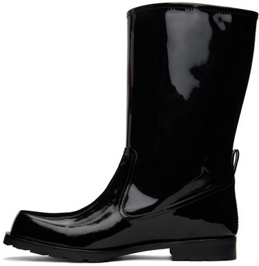 Облекло We11done We11done Enamel Combat Boots Черно | WD-AO3-22-453-M-BK, 2