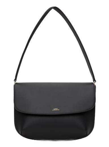 Чанта през рамо A.P.C. Sarah Shoulder Bag Черно | PXAWV-F61526