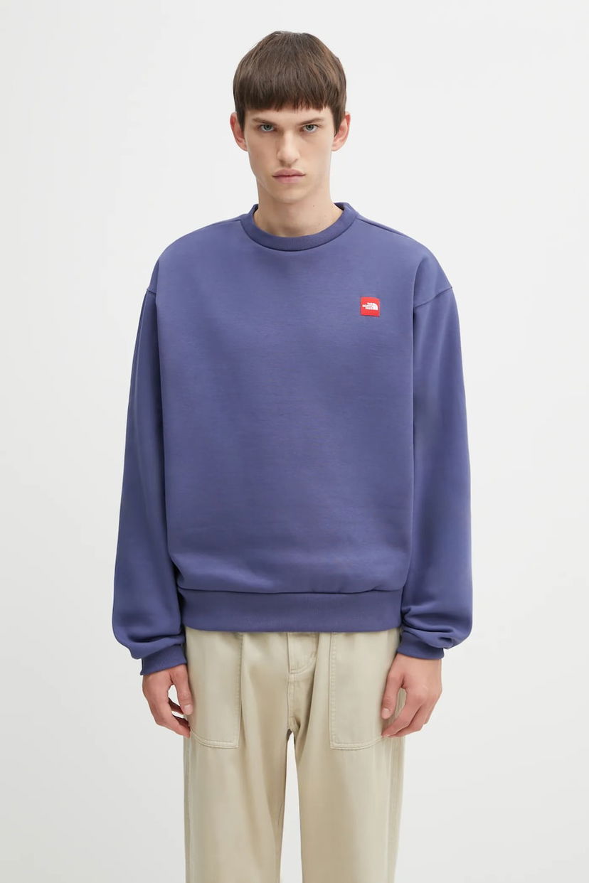 Суитчър The North Face Redbox Smooth Crewneck Sweatshirt Синьо | NF0A8EG1BOT1