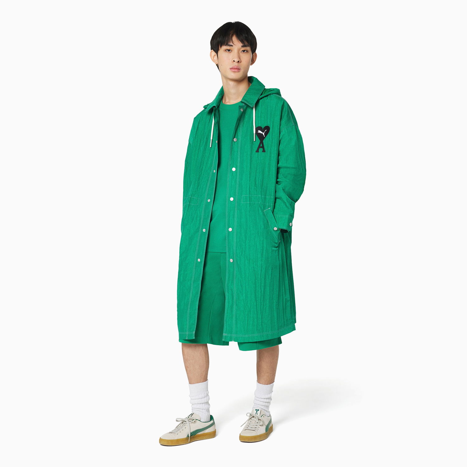 Яке Puma X AMI Light Nylon Jacket Зелено | 534064_96, 0