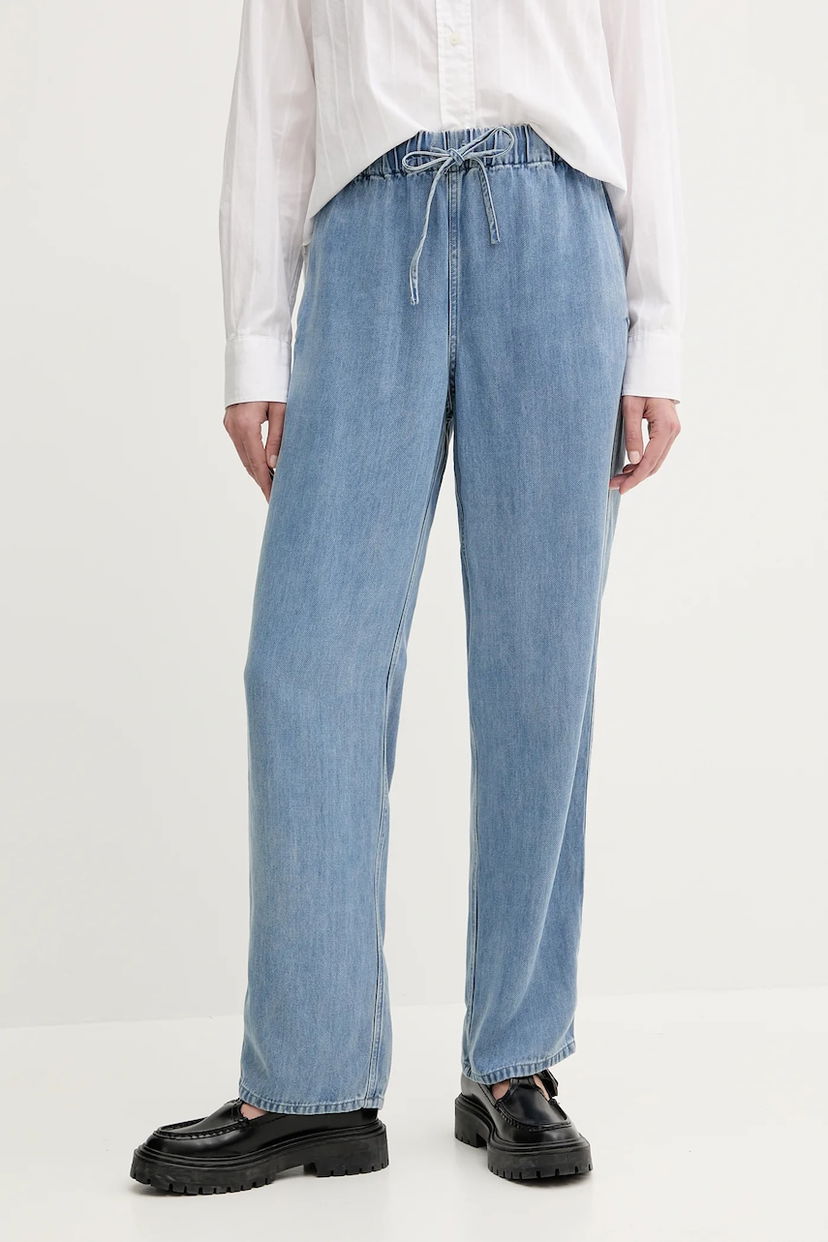 Дънки Samsoe Samsoe Samsoe Samsoe SAHOYSA High Waist Jeans Синьо | F25200077