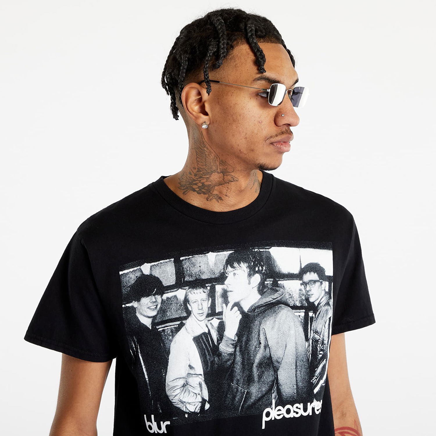 Тениска Pleasures Movin' On T-Shirt Черно | P23SP032 BLACK, 0