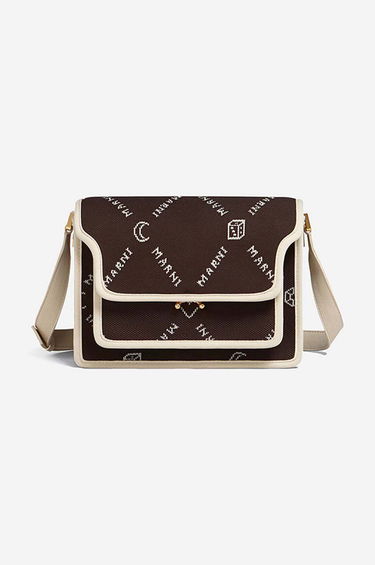 Чанта през рамо Marni Shoulder Bag Бежово | SBMP0108A2.P4601.00M53, 0