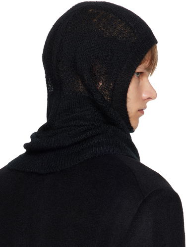 Шапка Ann Demeulemeester Ann Demeulemeester Knit Balaclava Черно | B0013191-KN070-099, 2