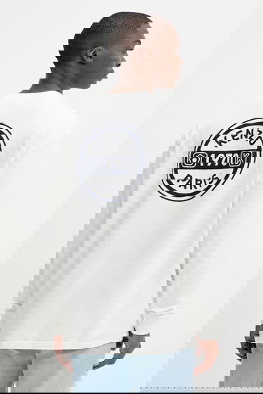 Тениска KENZO Kenzo Long Sleeve T-Shirt Бяло | FF65TL3504SI, 0