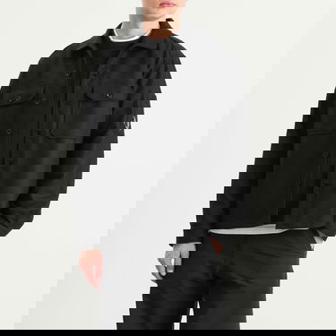 Яке C.P. Company Felt Lens Overshirt Черно | 19CMOS271A-110498A-999, 2
