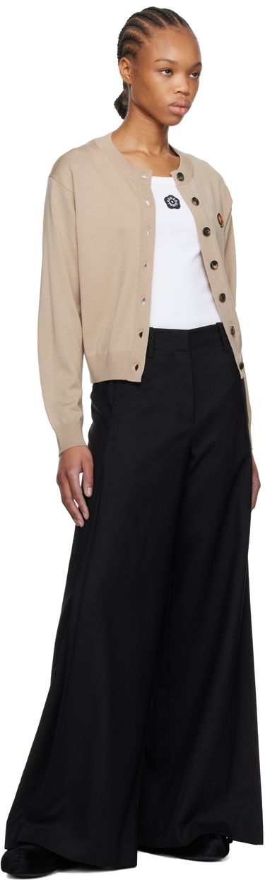 Панталони KENZO Kenzo Paris Wide-Leg Trousers Черно | FF52PA0999RA, 3