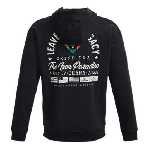 Суитчър Under Armour Project Rock Men's Heavyweight Terry Full-Zip Hoodie Черно | 1377436-001, 0