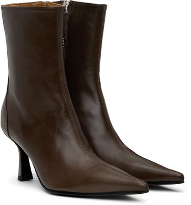 Облекло OUR LEGACY OUR LEGACY Slim Ankle Boots Кафяво | A2257SCS, 3
