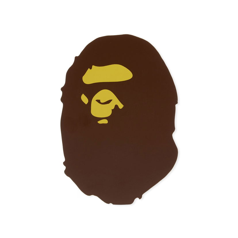 Flexstyle BAPE A Bathing Ape Ape Head Coaster Кафяво | 001KAK301012M-BRW