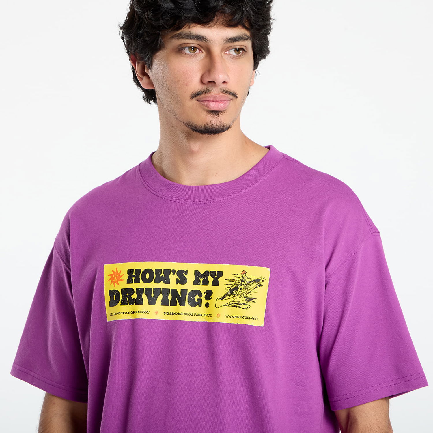Тениска Nike ACG ACG T-Shirt Лилаво | HV1294-505, 1