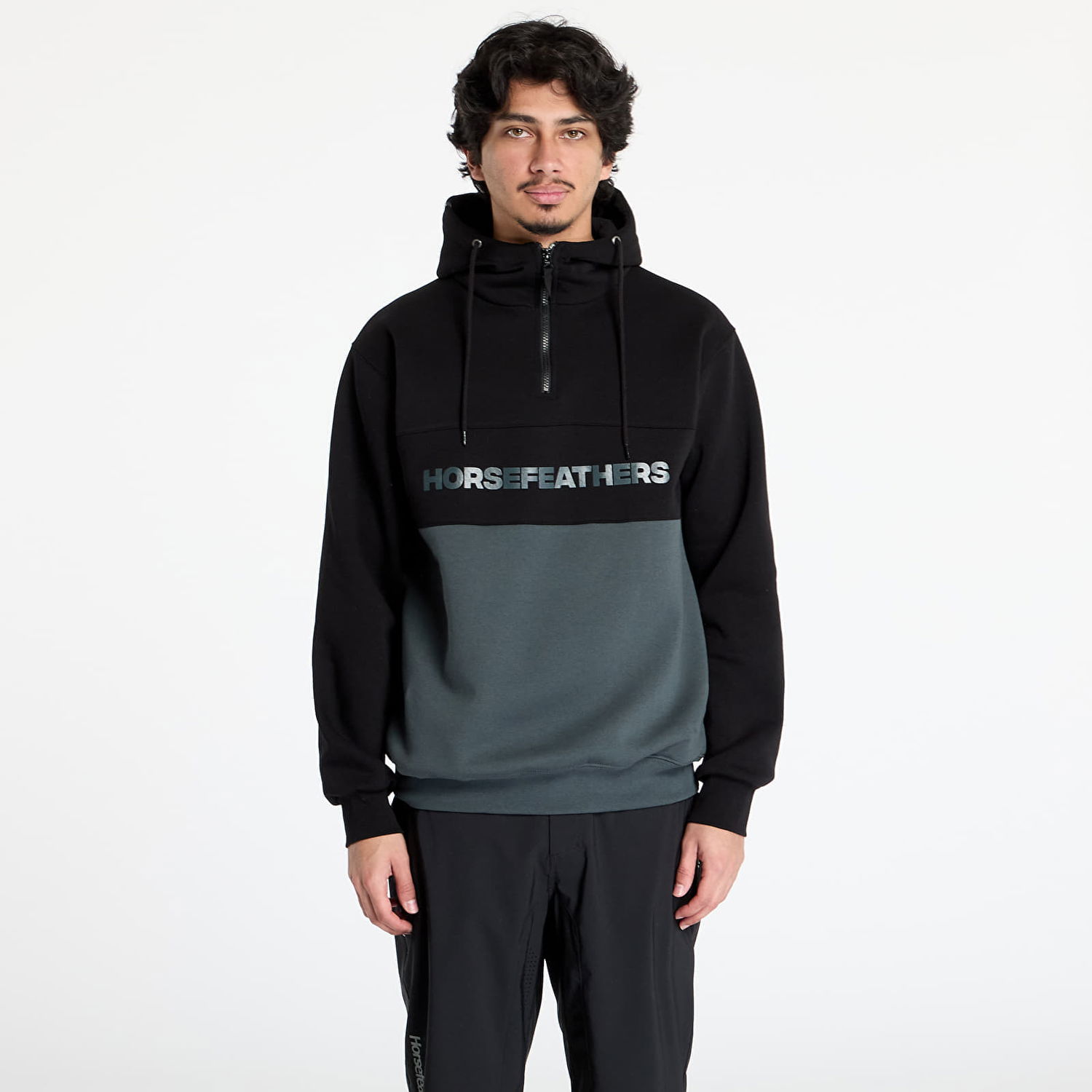 Суитчър Horsefeathers Horsefeathers Fulton Sweatshirt Черно | SM1354E, 0