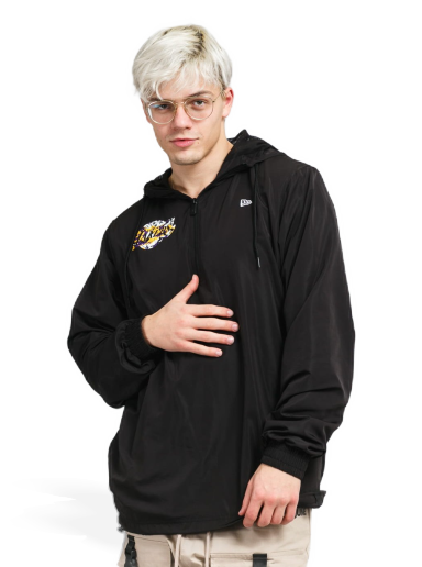 Ветровка New Era NBA Seasonal Infill Print Windbreaker LA Lakers Черно | 12869799