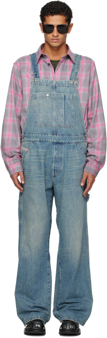 Комбинезон Diesel D-Framu-U Denim Overalls Синьо | A18245-068SK-01, 0