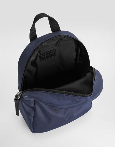 Раница Dolce & Gabbana Dolce & Gabbana Nylon Backpack with Rubber DG Logo Синьо | EM0141AU92780651, 3