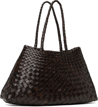Дамска чанта Dragon Diffusion Santa Croce Large Bag Кафяво | 8892-DARKBROWN, 1