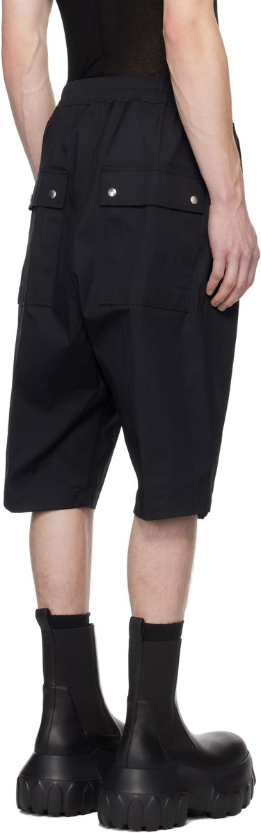 Къси панталони Rick Owens Rick Owens Hollywood Bela Pods Shorts Черно | RU01E5349 TE, 2