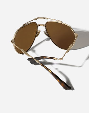 Слънчеви очила Dolce & Gabbana Stefano Gold Aviator Sunglasses Металик | VG2302VM2539V000, 3