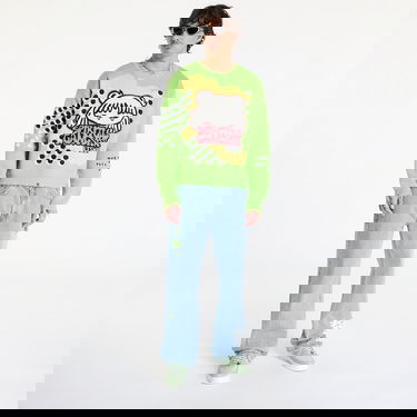 Суитчър Footshop Spiritual Gangster Graphic Knit Sweater Зелено | FTSHP_391, 8