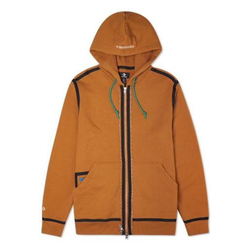 Суитчър Converse Converse Utility Full Zip Hoodie Кафяво | 10019463-A13, 0