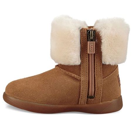 Кецове и обувки UGG UGG Ramona Fleece Lined Boots Кафяво | 1095571T-CHE