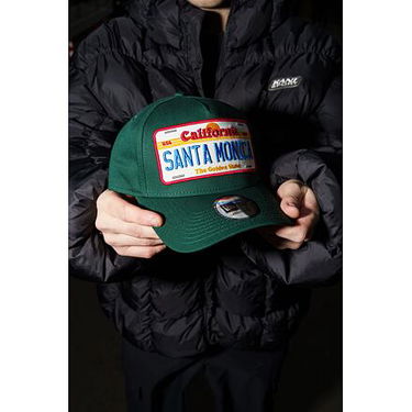 Шапка с козирка New Era New Era 9FORTY A-Frame License Plate Adjustable Cap Зелено | 60595463, 5
