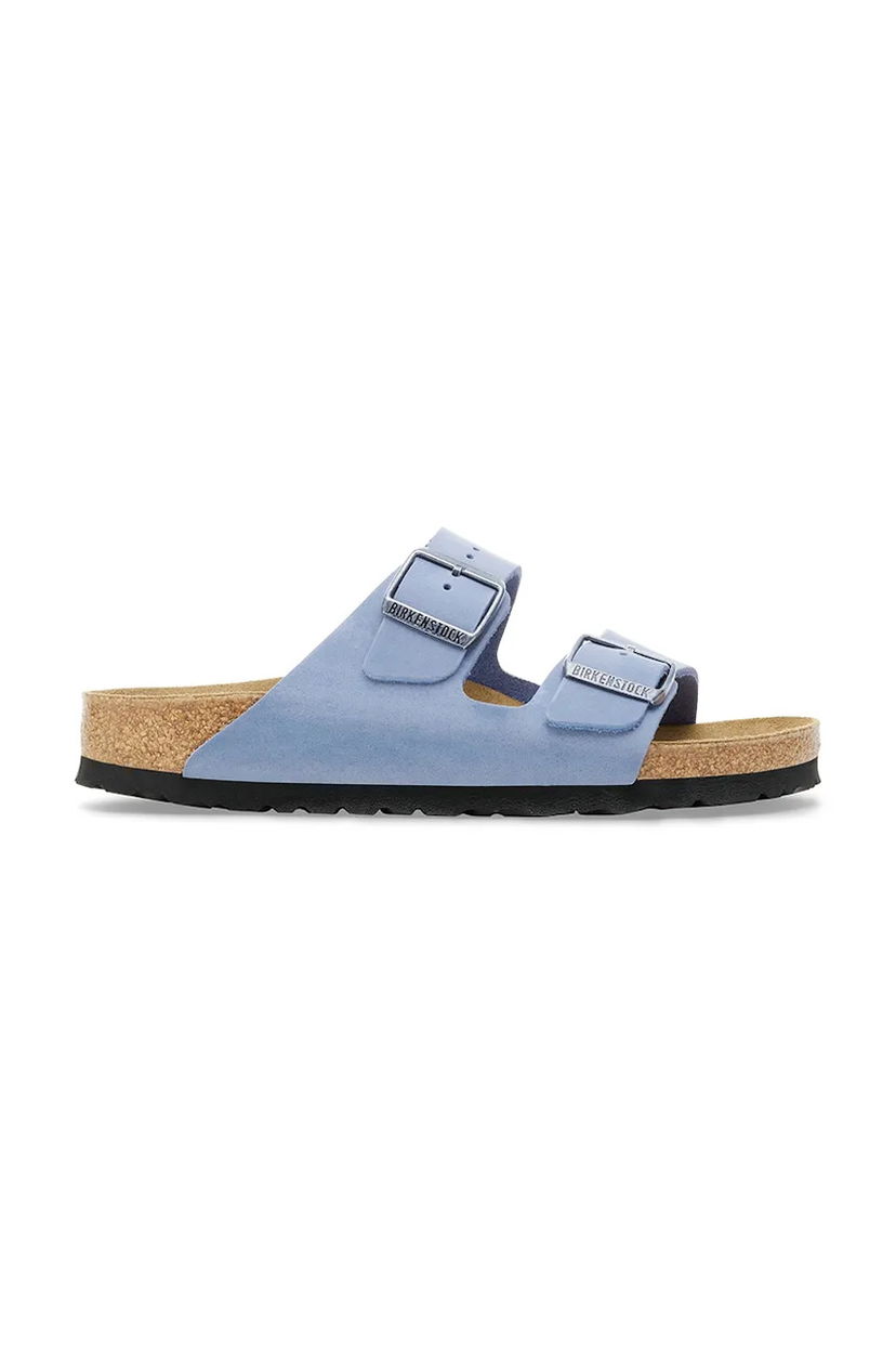 Кецове и обувки Birkenstock Birkenstock Arizona Leather Slides Синьо | 1030864