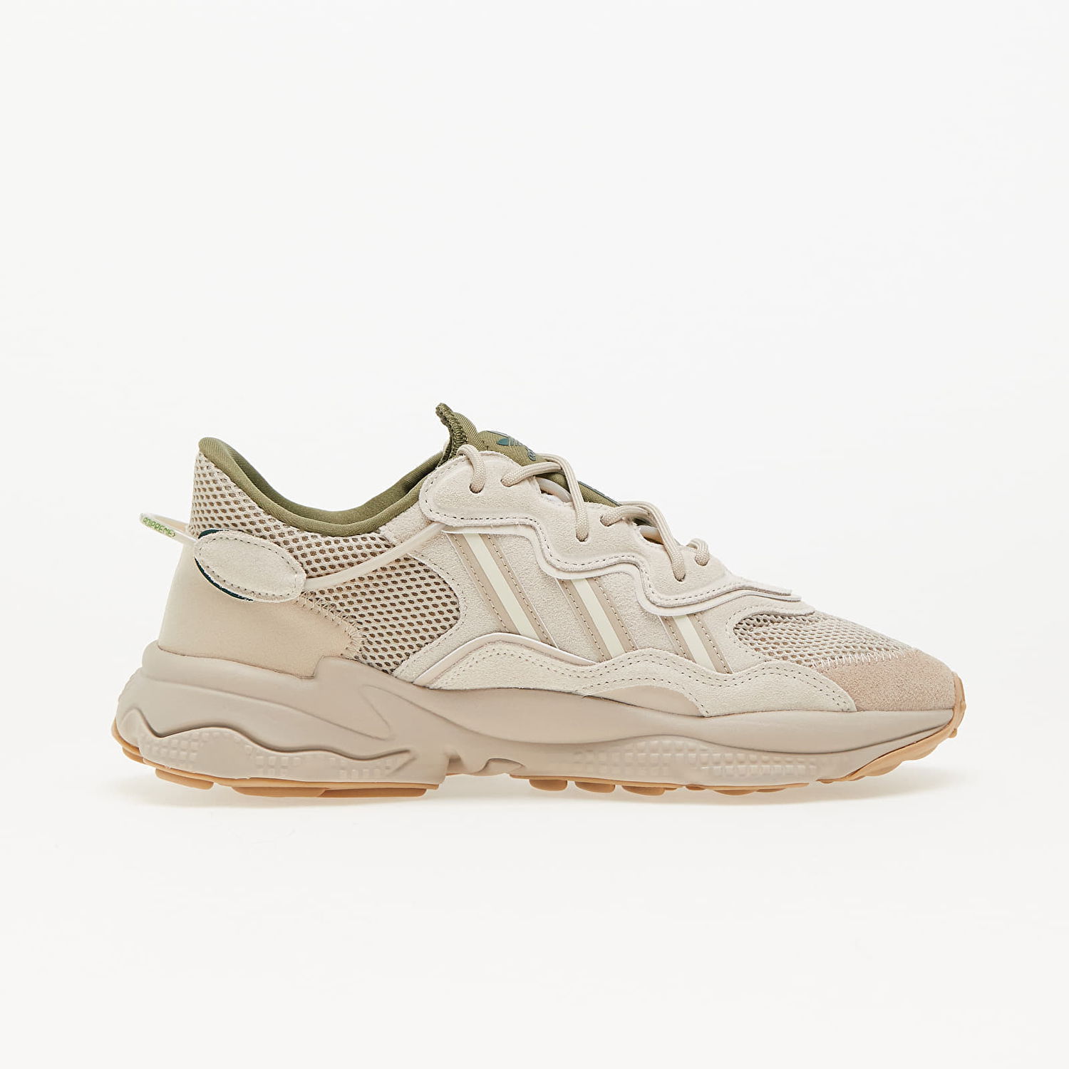 Кецове и обувки adidas Originals Men's low-top sneakers adidas Ozweego Beige Сиво | ID3187, 1