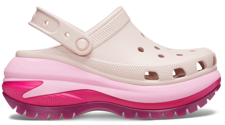 Кецове и обувки Crocs Mega Crush Matte Clogs Розово | 210749-6WS, 0