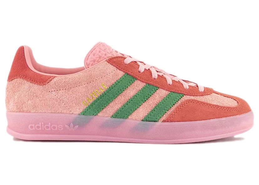 Кецове и обувки adidas Originals adidas Gazelle Indoor Semi Pink Spark Preloved Scarlet (Women's) Розово | IG6782, 0