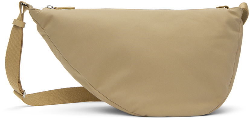 Чанта за кръста The Row Slouchy Banana Pouch Бежово | W1304-W257