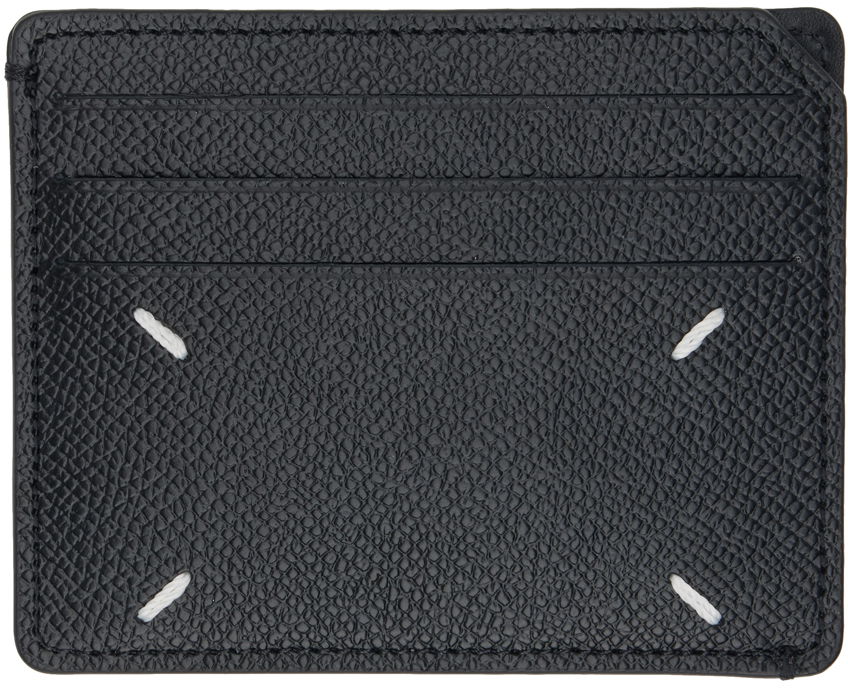 Портфейл Maison Margiela Black Stitches Card Holder Черно | SA2VX0003 P4745, 1