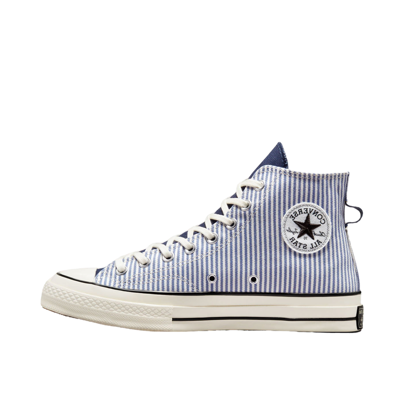 Кецове и обувки Converse Chuck 70 High "Crafted Stripe" Синьо | A00472C