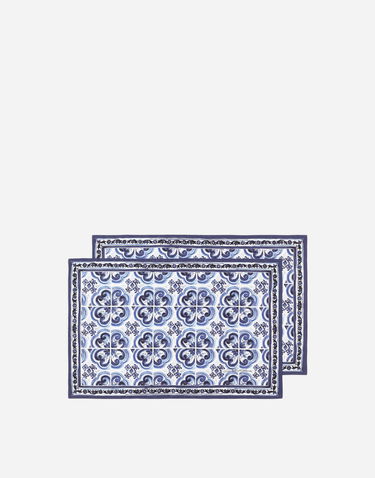 Аксесоари Dolce & Gabbana Dolce & Gabbana Cotton Sateen Pillowcases (Set of 2) Синьо | TCES02TCAKFUB009, 1