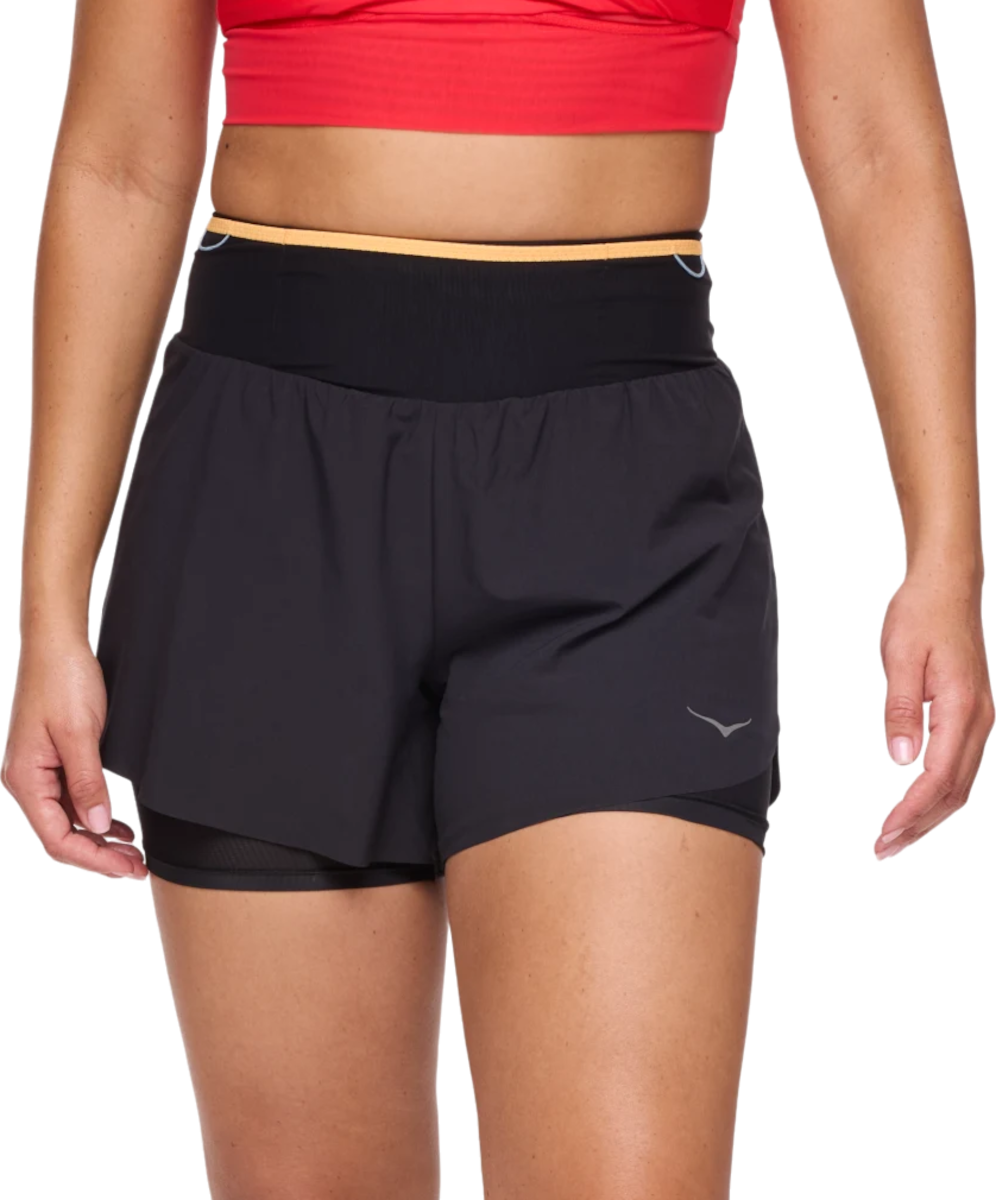 Къси панталони Hoka One One Hoka Skyglide Trail Short Черно | 1141741-blk, 0