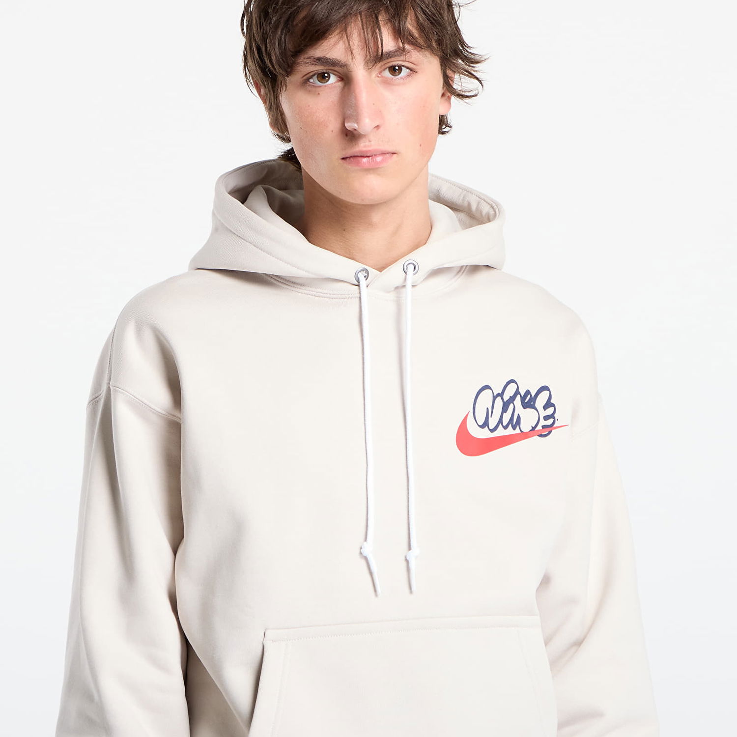 Суитчър Nike Solo Swoosh Fleece Hoodie Бежово | IH4293-104, 1