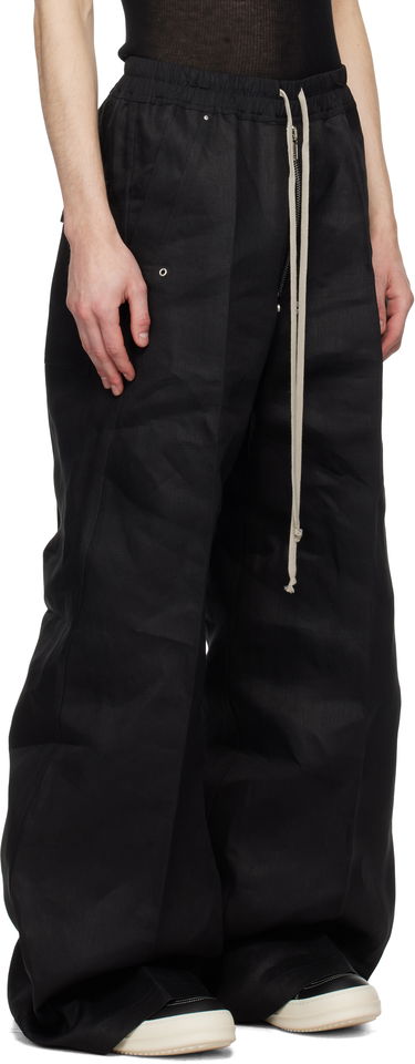 Панталони Rick Owens Rick Owens Hollywood Bela Wide Leg Trousers Черно | RU01E5366 TWL, 1