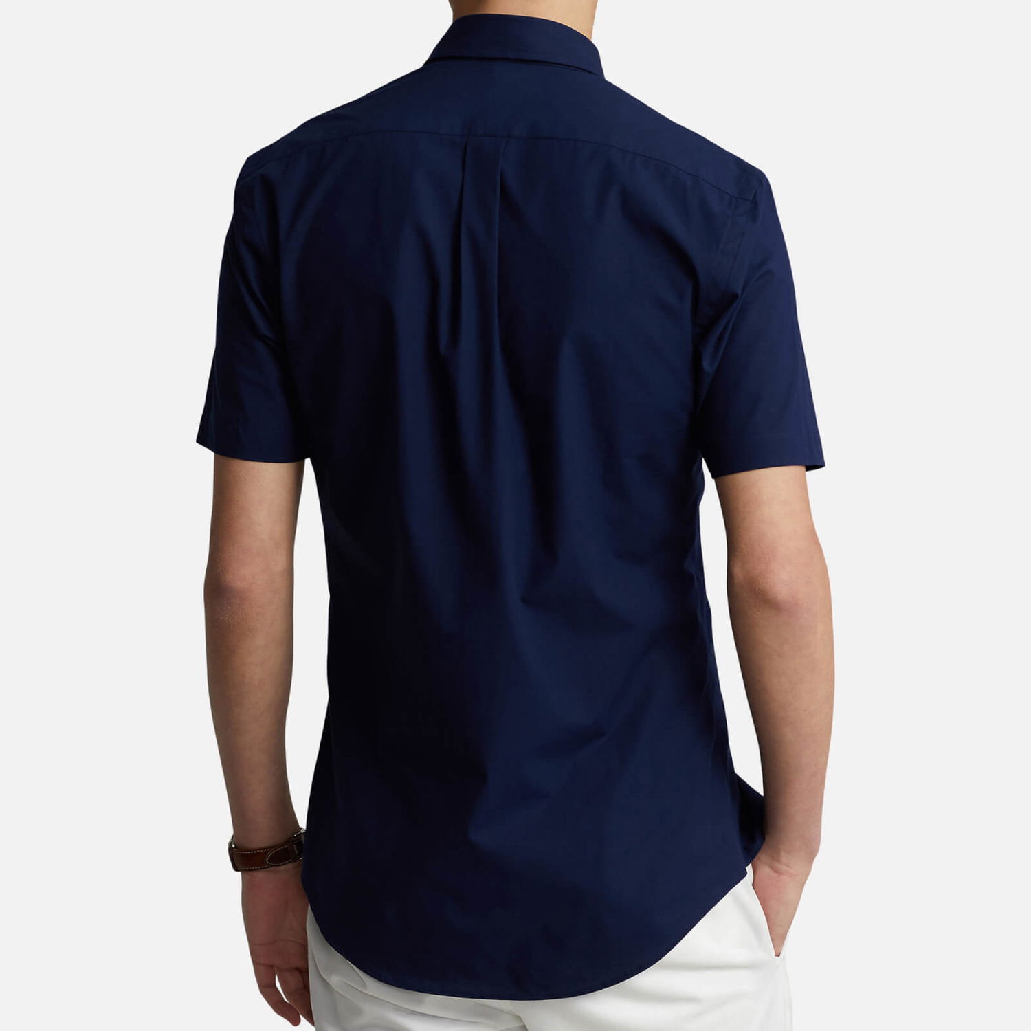 Риза Polo by Ralph Lauren Polo Ralph Lauren Slim-Fit Stretch-Cotton Poplin Shirt Тъмно синьо | 710872955003, 1