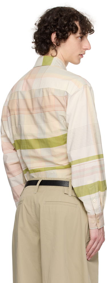 Риза LEMAIRE Lemaire Relaxed Plaid Shirt Бежово | SH1176 LF1396, 2