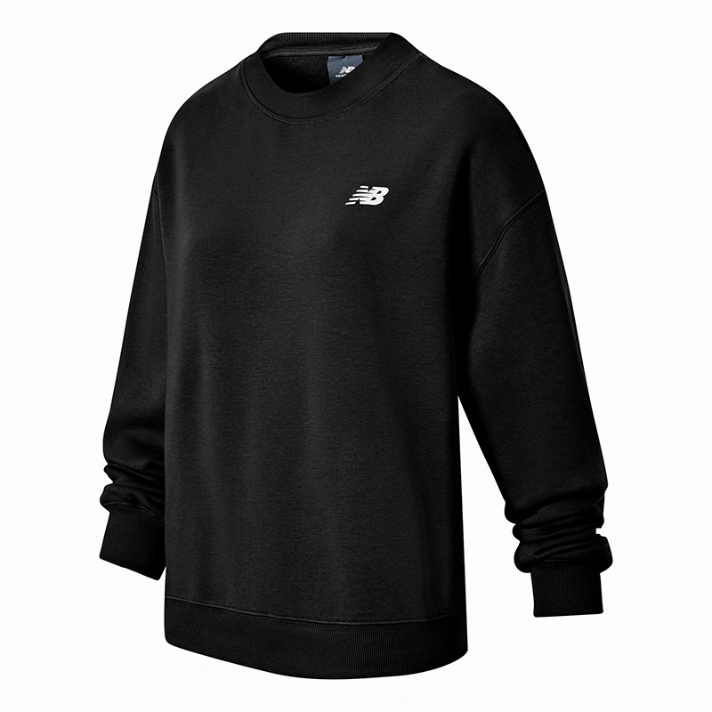 Пуловер New Balance Crewneck Sweatshirt Черно | NBWT51949BK, 0