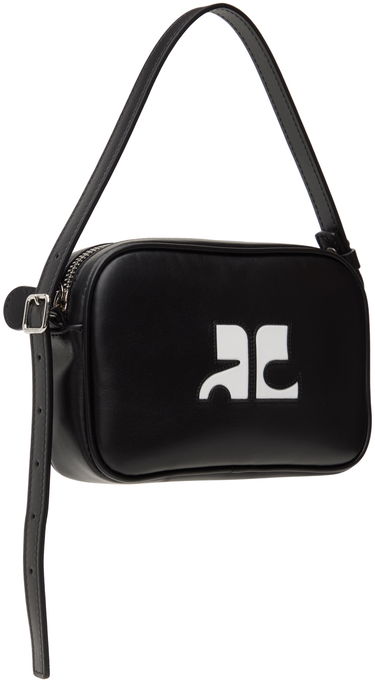 Чанта през рамо Courrèges Slim Leather Camera Bag Бежово | 124GSA092CR0027, 4