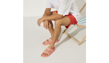 Кецове и обувки Birkenstock Arizona EVA Regular Fit Slides Розово | 1022367, 7