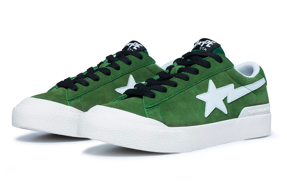 Кецове и обувки BAPE Mad Sta #1 Size: 40 Зелено | 0ZXSHM191013J-RED, 0