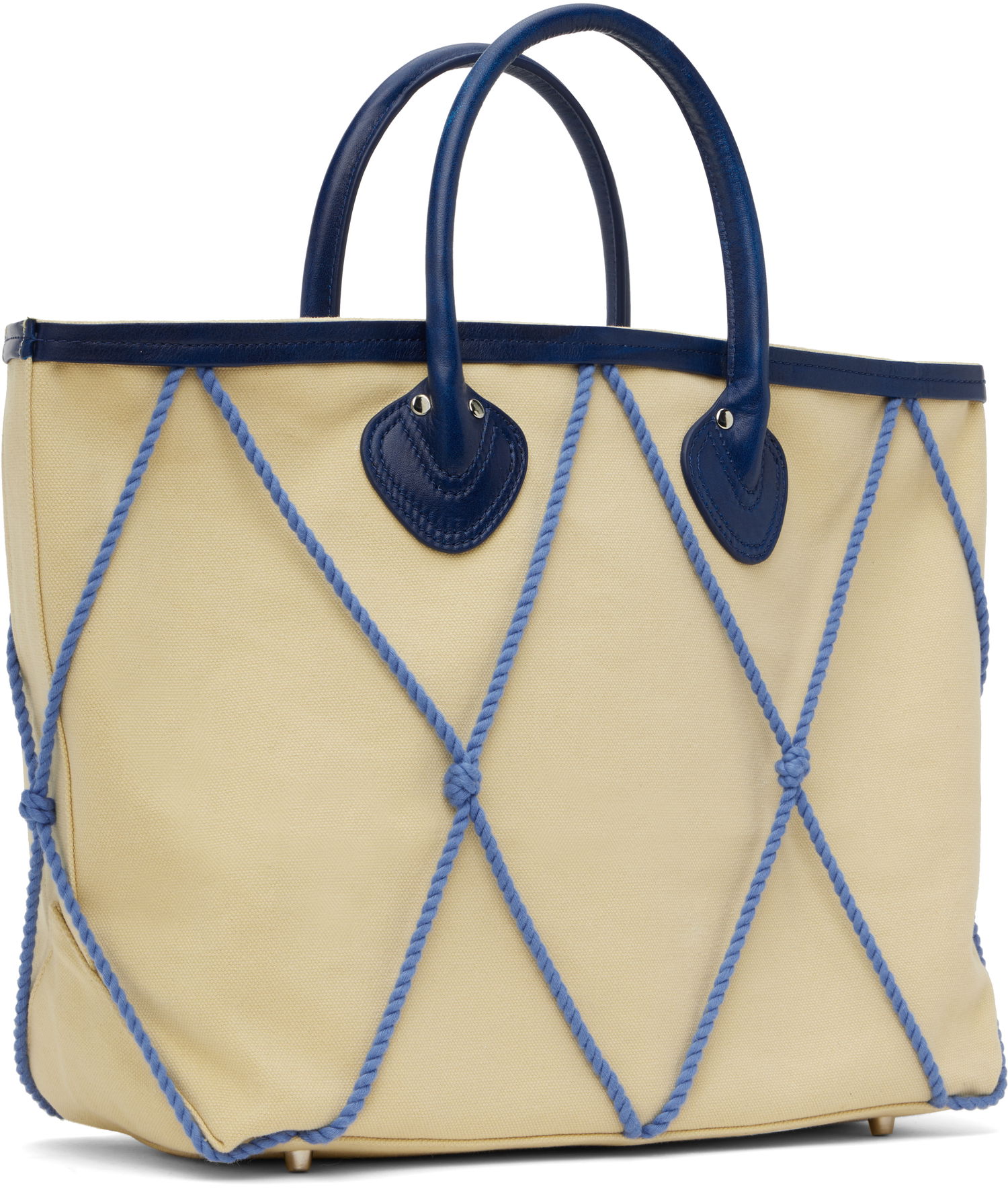 Голяма пазарска чанта Bode Bode Sea Rig Tote Bag Бежово | MRF24AC035, 1