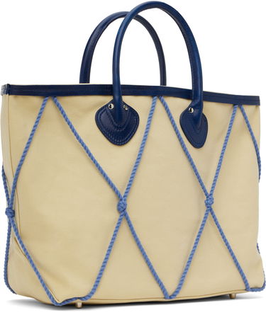Голяма пазарска чанта Bode Bode Sea Rig Tote Bag Бежово | MRF24AC035, 1