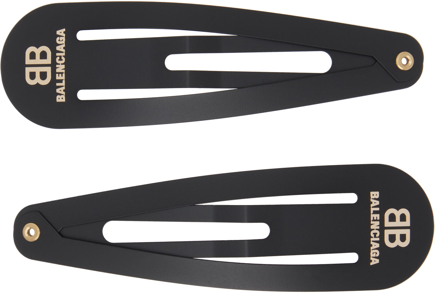 Значка Balenciaga Holli XXL Hair Clip Set Черно | 699021 TZS1K, 0
